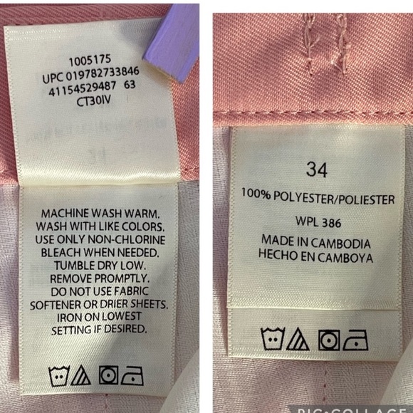 HAGGAR Men’s Performance Wear Cool 18 Pleated Golf Shorts - Picture 3 of 6